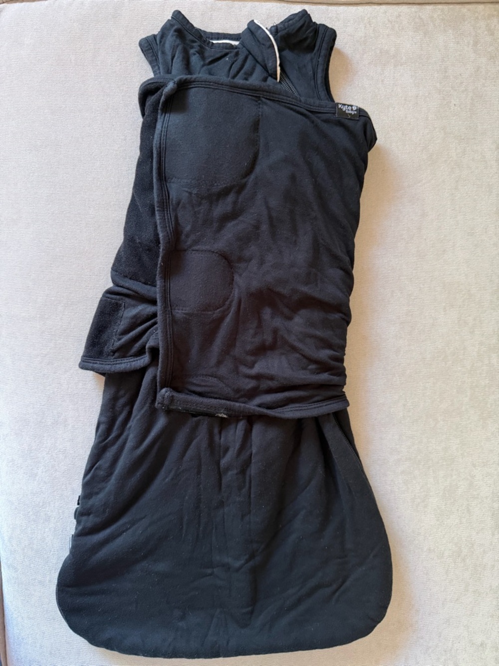 Kytebaby Sleep Sack / Swaddle XS Black